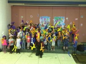 School Balloon Twisting